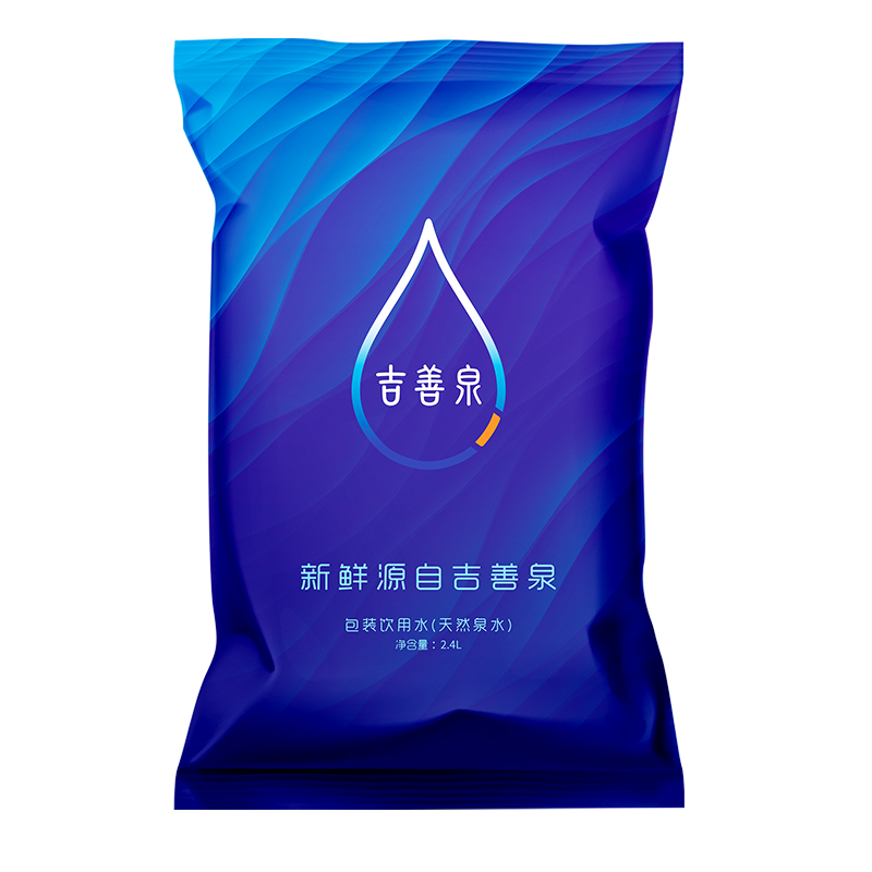 吉善泉袋装水2.4L